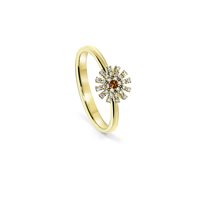 Anillo Damiani Mujer Margherita in Oro amarillo Diamante 0.13 Ct 20072971 - 20072971
